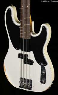 Басс гитара Fender Mike Dirnt Road Worn Precision Bass White Blonde Bass Guitar-MX22054148-9.68 lbs