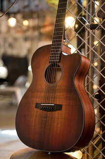 Акустическая гитара Cort COREOCOPLB Core Series Venetian Cutaway Mahogany Top 6-String Acoustic-Electric Guitar w/Case