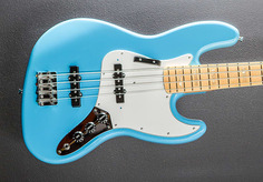 Басс гитара Fender MIJ Limited International Color Jazz Bass - Maui Blue w/Maple