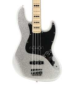 Басс гитара Fender - Mikey Way Signature - Jazz Bass Guitar - Limited Edition - Silver Sparkle - w/ Bag