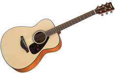 Акустическая гитара Yamaha FS800 Solid Sitka Spruce Top, Nato Back and Sides Folk Size Acoustic Guitar, Natural