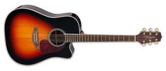 Акустическая гитара Takamine GD71 Gloss Brown Sunburst Dreadnought Acoustic-Electric Guitar-SN3164