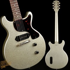 Электрогитара Gibson Custom Shop Made 2 Measure &apos;58 Les Paul Junior Double-Cut Reissue VOS Silver Sparkle