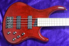 Басс гитара MTD Kingston Z-4, Trans Cherry Gloss with Maple Fingerboard