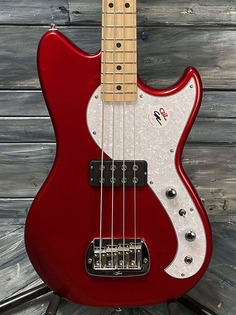 Басс гитара G&amp;L Tribute Series Fall Out 4 String Electric Bass- Candy Apple Red G&L