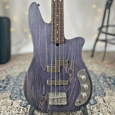 Басс гитара Offbeat Guitars Roxanne PJ 32&quot; Medium Scale Bass in Purple Twilight on Pine with EMG Brushed Chrome PJ Pickups, Gotoh Hardware