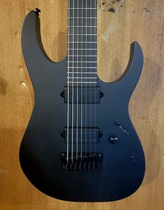 Электрогитара Ibanez RGIXL7 7-String 2023 - Black Flat