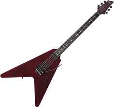 Электрогитара Schecter V-1 FR Apocalypse Electric Guitar in Red Reign