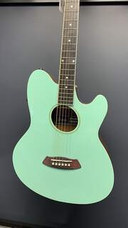 Акустическая гитара Ibanez TCY10E-SFH Sea Foam Green High Gloss