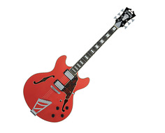 Электрогитара D&apos;Angelico Premier DC w/ Stairstep Tailpiece - Fiesta Red D`Angelico