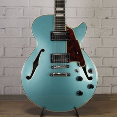 Электрогитара D&apos;Angelico Premier SS Stoptail Electric Guitar Ocean Turquoise w/Gig Bag D`Angelico