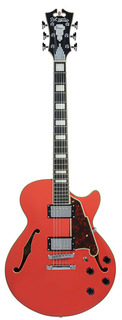 Электрогитара D&apos;Angelico Premier SS Semi-Hollow Electric Guitar Stopbar Tailpiece Fiesta Red, DAPSSFRCSCB D`Angelico