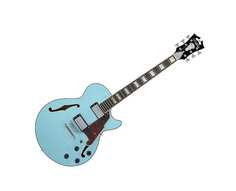 Электрогитара D&apos;angelico Premier SS w/ Stop-Bar Tailpiece - Sky Blue D`Angelico
