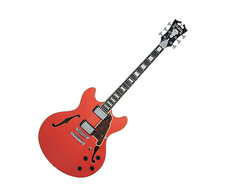 Электрогитара D&apos;Angelico Premier DC w/ Stop-Bar Tailpiece - Fiesta Red D`Angelico