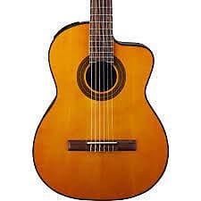 Акустическая гитара Takamine GC1CE NAT G Series Classical Nylon String Cutaway Acoustic/Electric Guitar , Help Support Small Business !