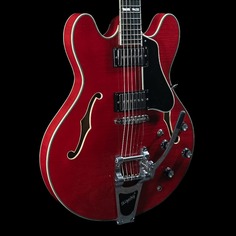 Электрогитара Eastman T486B-RD Thinline, Maple, Seymour Duncan Pickups, Bigsby, Red Finish - NEW