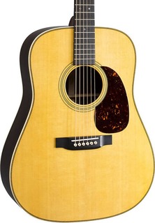 Акустическая гитара Martin HD-28 Standard Series Dreadnought Acoustic Guitar, Natural w/ Hard Case