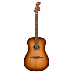 Акустическая гитара Fender Redondo Classic - Dreadnought Acoustic/Electric Guitar w/ Gig Bag - Aged Cognac Burst