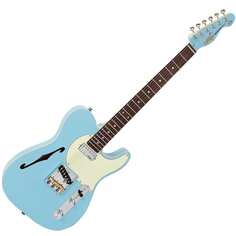 Электрогитара NEW!! Vintage V72 Semi-Hollow Electric Guitar ~ Laguna Blue