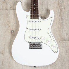 Электрогитара Ibanez LM1 Luca Mantovanelli Signature Guitar, Rosewood Fretboard, Luna White