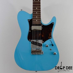 Электрогитара Ibanez Tom Quayle Signature TQMS1 Electric Guitar w/ Case - Celeste Blue