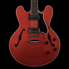 Электрогитара Heritage H-535 Semi-Hollow Trans Cherry Electric Guitar with Case