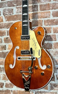 Электрогитара Gretsch G6120TG-DS Players Edition Nashville with Dynasonics and Bigsby - Roundup Orange, Support Small Business &amp; Buy It Here !