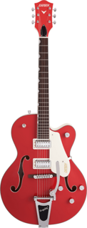 Электрогитара Gretsch G5410T Limited-edition Electromatic Tri-Five Fiesta Red on Vintage White,