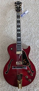 Электрогитара Ibanez George Benson GB10SEFMSRR Semi Hollow Guitar w/Case Sapphire Red 6lb 10oz
