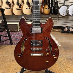 Электрогитара Eastman T184MX All-solid Maple/Mahogany Thinline Hollowbody Classic Finish w/Hard Case