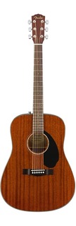 Акустическая гитара Fender CD-60S Solid Top Dreadnought Acoustic Guitar - All Mahogany