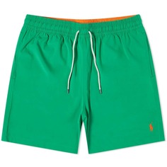 Плавки Polo Ralph Lauren Traveller Swim, зеленый/оранжевый