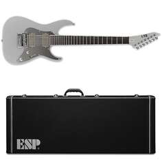 Электрогитара ESP LTD Ken Susi KS M-7 Metallic Silver MSIL Electric Guitar BRAND NEW w/ ESP Hardshell Case! M7
