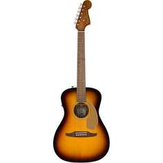 Акустическая гитара Fender Malibu Player Acoustic Electric Guitar, Walnut Fingerboard, Sunburst