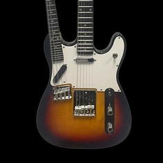 Электрогитара Eastwood Teleolin Mandolin Guitar Double Neck Guitar Mandolin Sunburst With Gig Bag