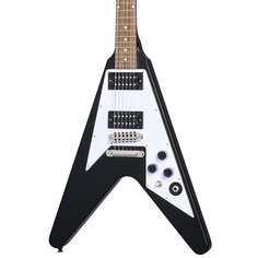 Электрогитара Epiphone Kirk Hammett 1979 Flying V Ebony w/case