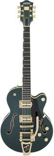 Электрогитара Gretsch G6659TG Players Edition Broadkaster Jr. Center Block Single-Cut with String-Thru Bigsby and Gold Hardware - USA Full&apos;Tron Pickups, Ebony Fingerboard, Cadillac Green