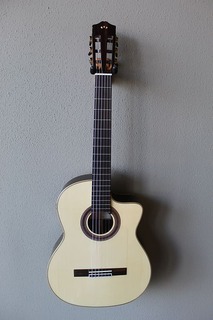 Акустическая гитара Brand New Cordoba GK Studio Limited Edition Acoustic/Electric Flamenco Negra Guitar
