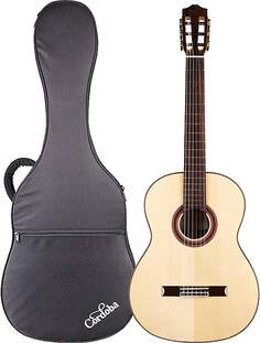 Акустическая гитара Cordoba C7 SP - Solid Spruce Top, Indian Rosewood b/s, Polyfoam Case and Digital Tuner