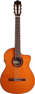 Акустическая гитара Cordoba C5-CE Classical Acoustic-Electric Guitar Natural, Solid Cedar Top