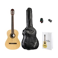 Акустическая гитара Cordoba CP100 - Classical Nylon String Guitar Package with Gig Bag, Tuner, and Picks