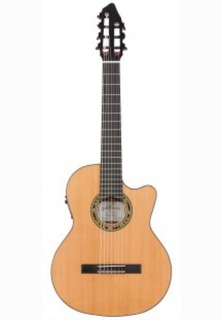 Акустическая гитара Kremona F65CW-7S | Fiesta Series 7-String Classical Guitar. New with Full Warranty!