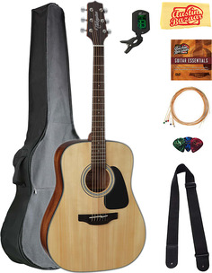 Акустическая гитара Takamine GD30 Dreadnought Acoustic Guitar - Natural w/ Gig Bag