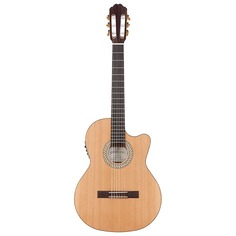 Акустическая гитара Kremona Sofia S63CW Nylon Cutaway Guitar w/ Case and Truss Rod
