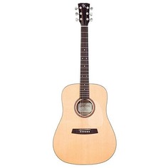 Акустическая гитара Kremona Steel String Series M10 D-Style Acoustic Guitar with Hardshell Case, Rosewood Fingerboard