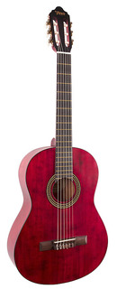 Акустическая гитара Valencia 200 Classical Full Size Acoustic Guitar - Trans Wine Red - VC204TWR