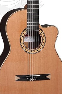 Акустическая гитара Alhambra CS-3 CW E8 Cutaway - Crossover Guitar