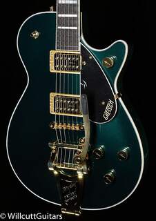 Электрогитара Gretsch G6228TG Players Edition Jet BT with Bigsby Cadillac Green - JT21041726-8.17 lbs