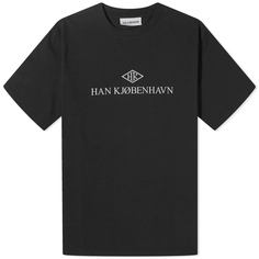 Футболка Han Kjobenhavn Hk Logo Boxy, черный