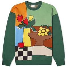 Джемпер Drole De Monsieur Still Life Crew Neck, мультиколор